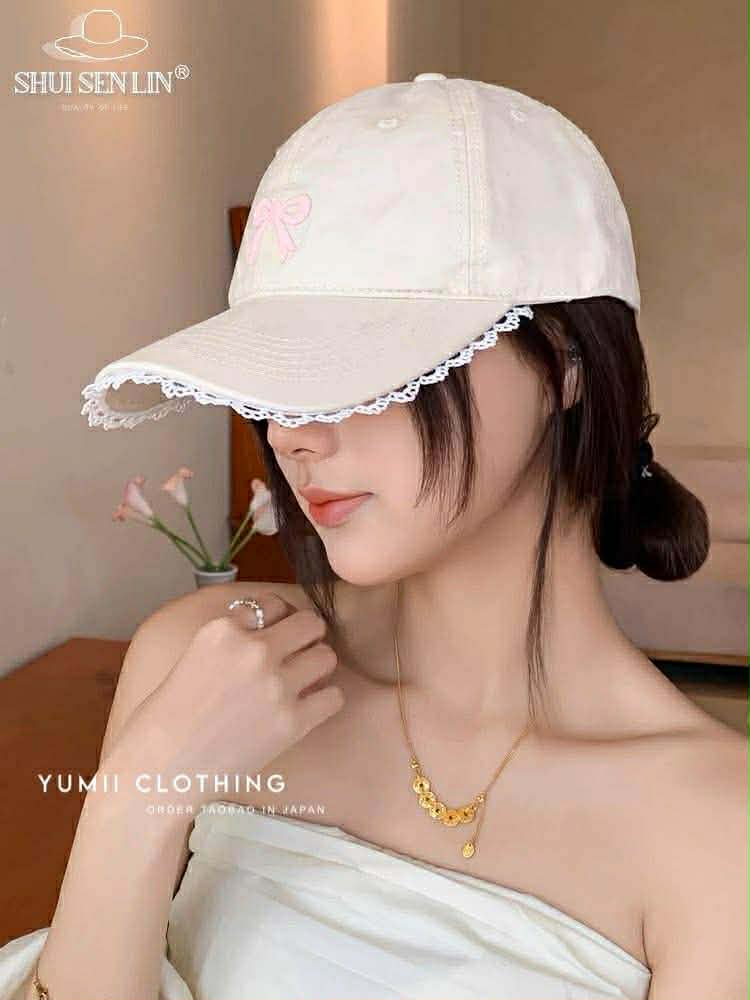 "YUMMI" J 清楚系・レースキャップ 